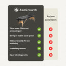 ZENGROWTH Massagetafel Economy Zwart