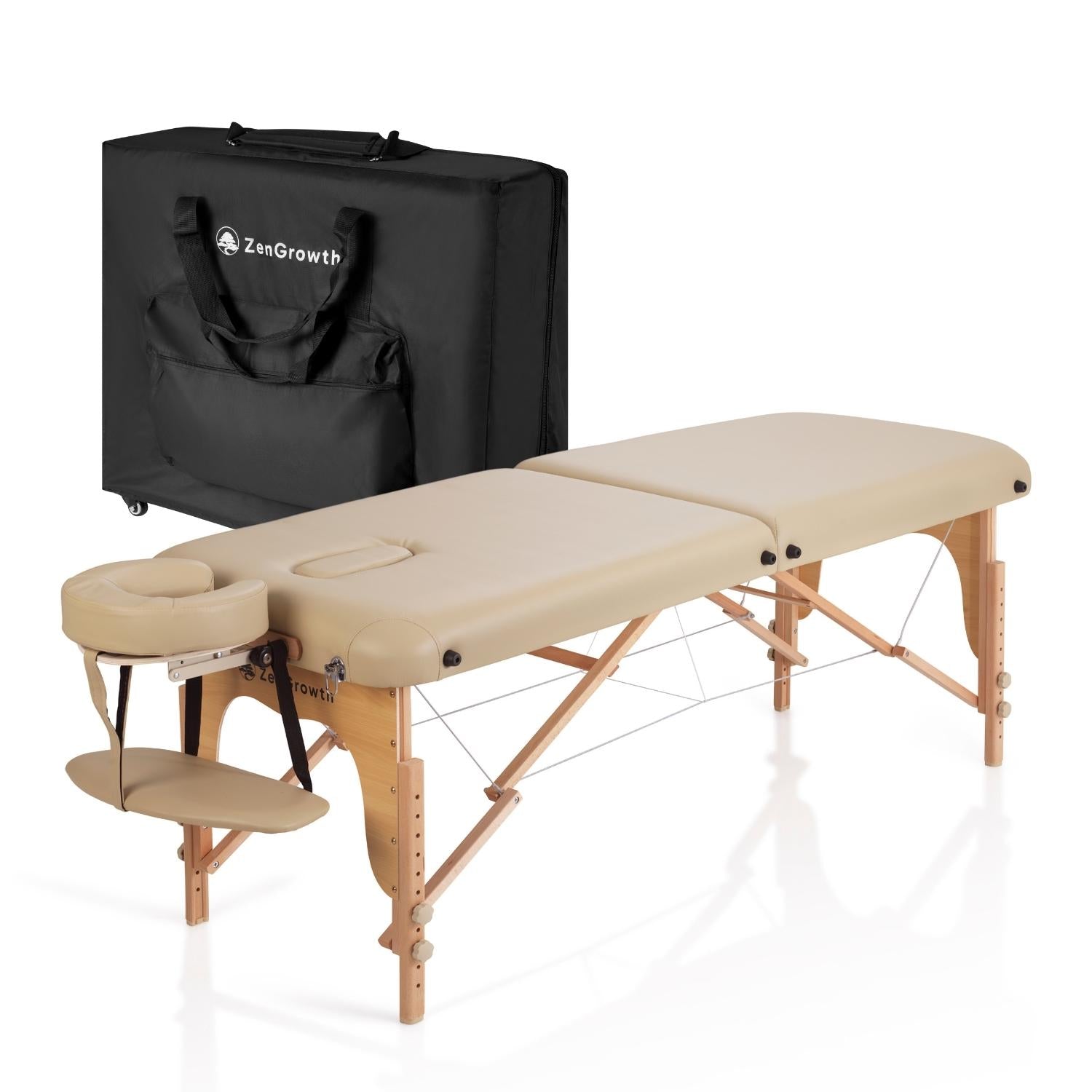 ZENGROWTH Massagetafel Gavia Beige 70cm