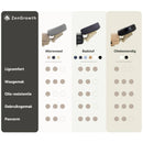 Badstof Hoofdsteunhoesje Grijs