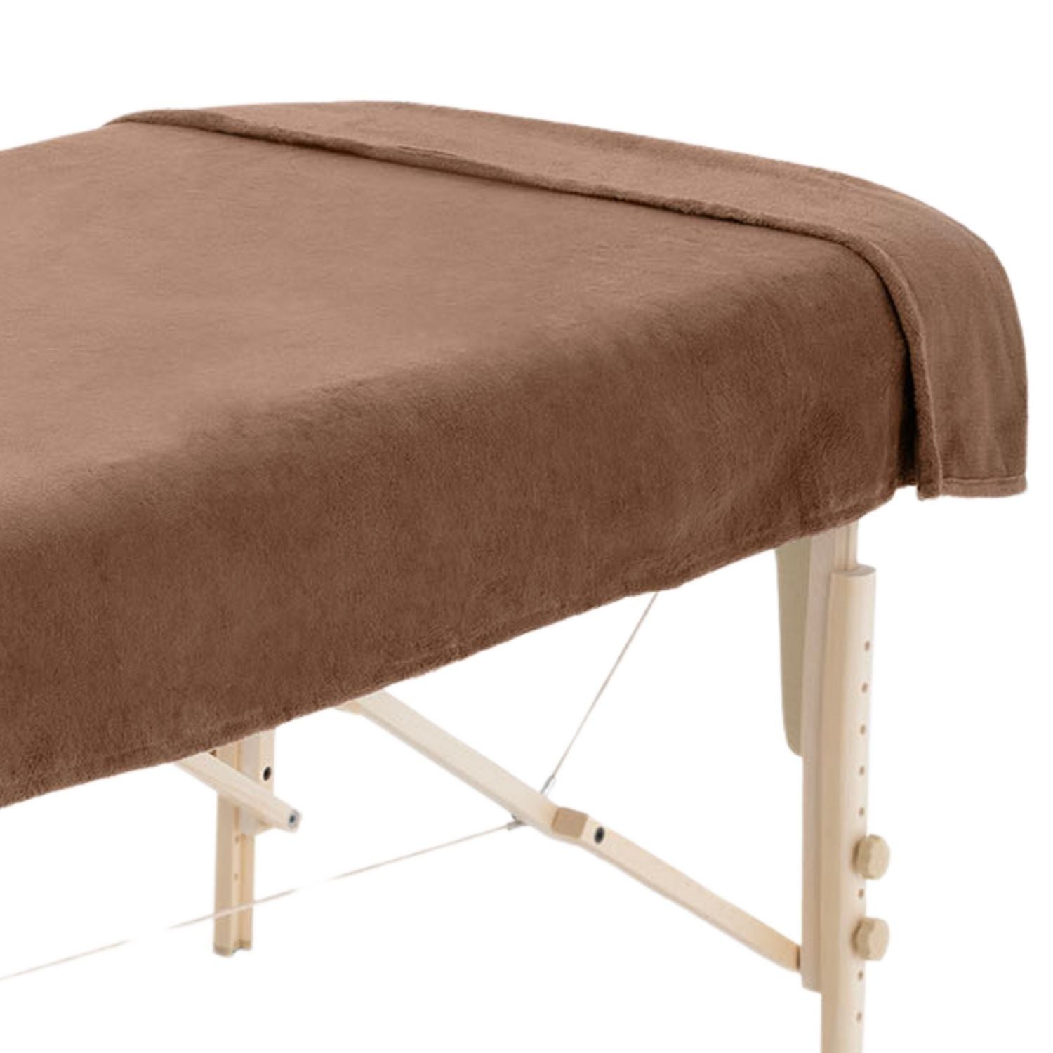 ZenGrowth Serenza microvezel massage handdoek 100 x 220cm bruin