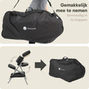 ZENGROWTH Massagestoel Valo Inklapbaar Zwart