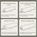 ZenGrowth Knierol Halfrond Beige 15cm