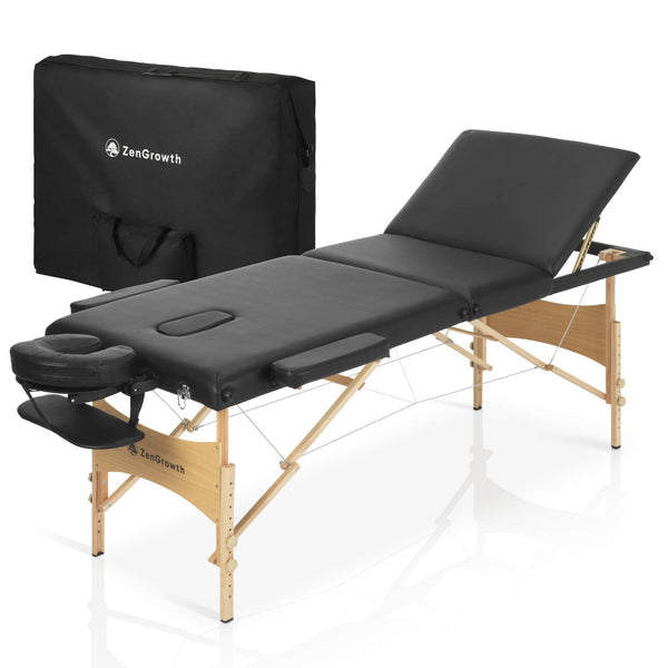 ZENGROWTH Massagetafel Economy Zwart