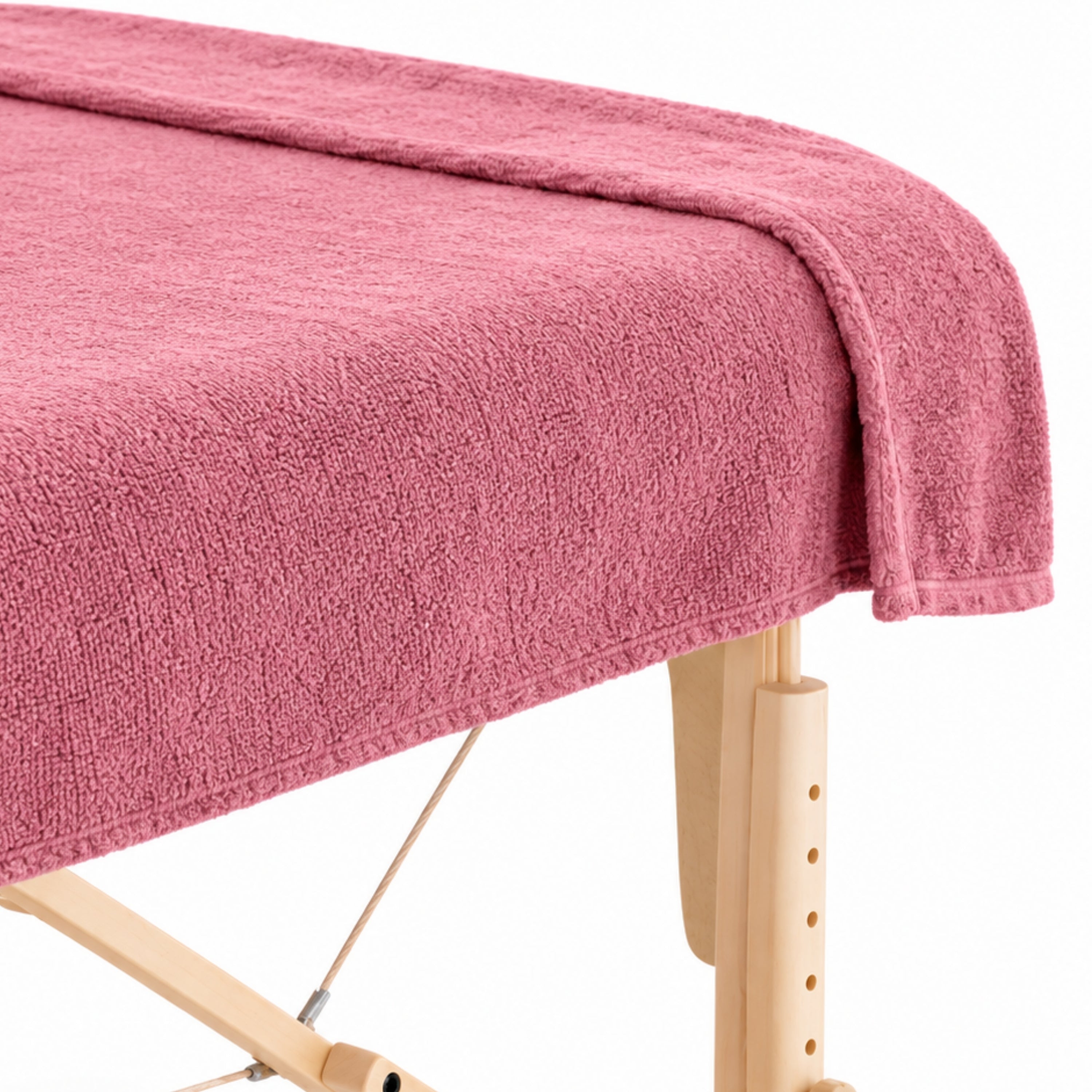 ZenGrowth Serenza microvezel massage handdoek 100 x 220cm blush roze