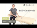 ZENGROWTH Massagetafel Belverde 2.0 Mocca 71cm