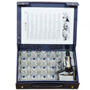 Cuppingset met 17 Cuppingbekers met Pomp