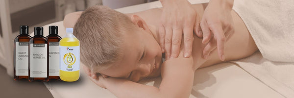 De beste olie voor kinder- en babymassages