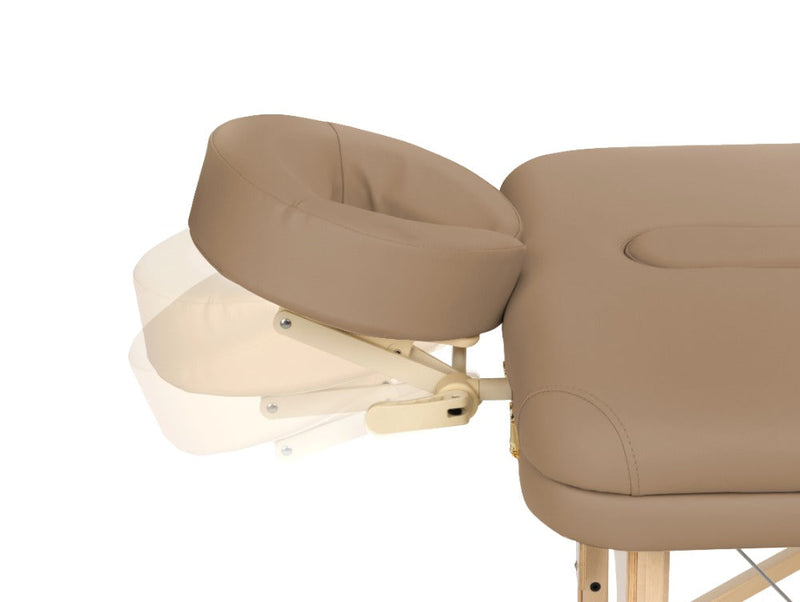 Tweedekans ZENGROWTH Inklapbare Massagetafel Nimman Mocca 71cm