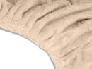 ZenGrowth Serenza microvezel hoeslaken met uitsparing Zandbeige