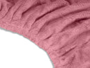 ZenGrowth Serenza microvezel hoeslaken met uitsparing Blush Roze