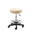 ZenGrowth Tabouret Beige met voetring en plastic frame