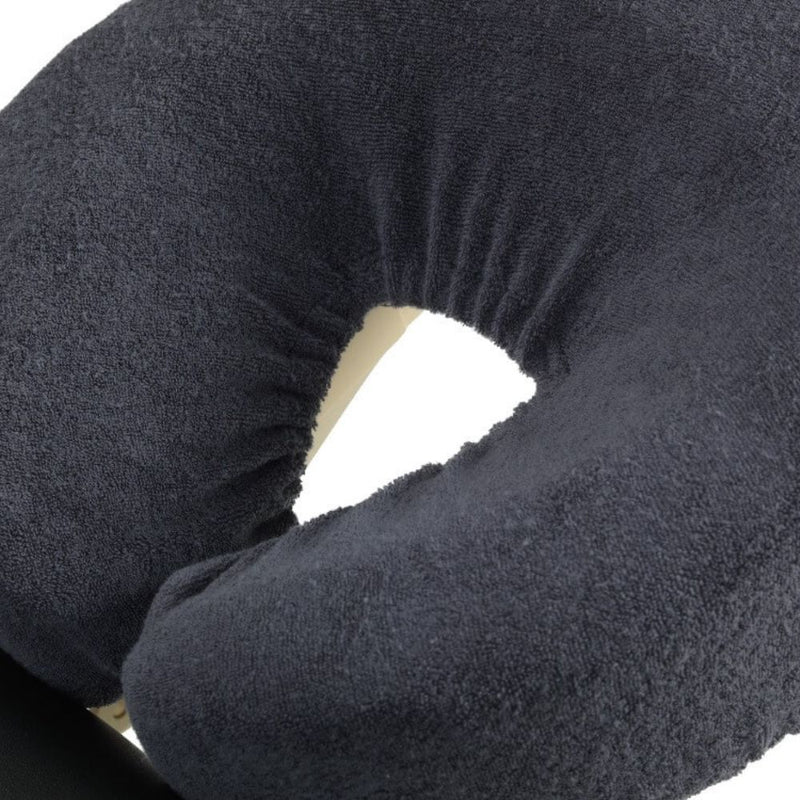 ZenGrowth Badstof Hoeslakenset Massagestoel Grijs