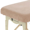 Badstof Hoeslaken Massagetafel Lichtbruin zonder Uitsparing