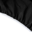 Oliebestendig hoeslaken zwart