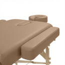 ZENGROWTH Massagetafel Belverde 3.0 Mocca 71cm met armsteunen