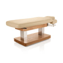 Woodstock elektrische massagetafel 79cm beige