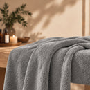 ZenGrowth Serenza microvezel massage handdoek 100 x 220cm grijs