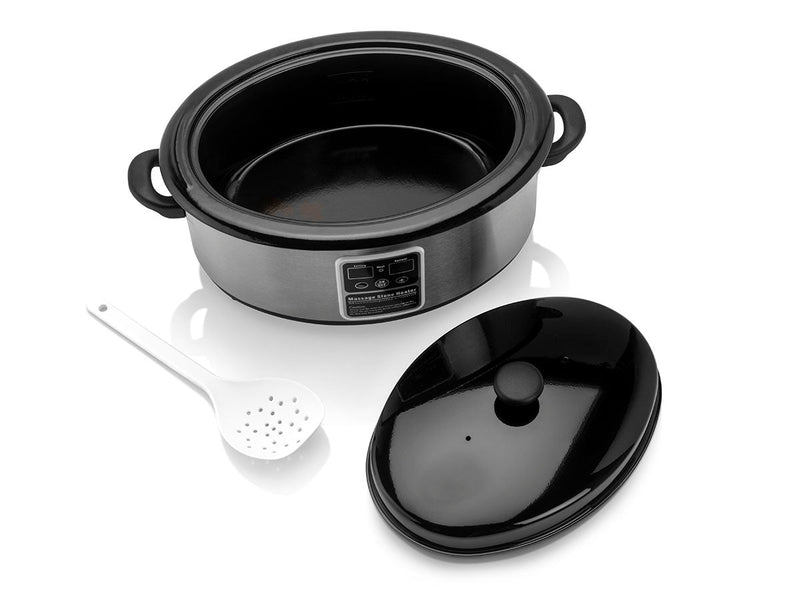 Hotstoneset 6l heater met display + 60 stenen