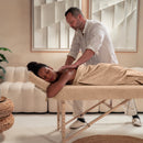 ZenGrowth Serenza microvezel massage handdoek 100 x 220cm zandbeige