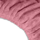 ZenGrowth Serenza microvezel hoeslaken met uitsparing Blush Roze