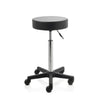 Tweedekans ZenGrowth Tabouret Zwart met plastic frame, zachte wieltjes en hoge gasveer