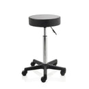 Tweedekans ZenGrowth Tabouret Zwart met plastic frame, zachte wieltjes en hoge gasveer