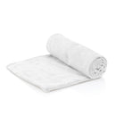 2x ZenGrowth Serenza microvezel massage handdoek 45 x 90cm Wit