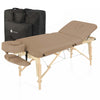 ZENGROWTH Inklapbare Massagetafel Nimman Mocca 71cm