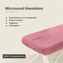 ZenGrowth Serenza microvezel hoeslaken met uitsparing Blush Roze