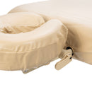 2x Oliebestendig hoofdsteunhoesje beige