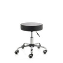 ZenGrowth Tabouret Zwart met chromen frame