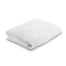 ZenGrowth Serenza microvezel massage handdoek 100 x 220cm wit