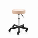 ZenGrowth Tabouret Beige met plastic frame – kapperswieltjes