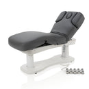 Kyoto elektrische massagetafel 76cm donkergrijs met verwarming