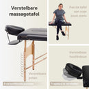 ZENGROWTH Massagetafel Economy Zwart