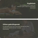 Massage Hoofdsteunhoezen met Elastiek 50 Stuks