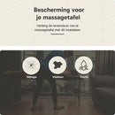 Badstof Hoofdsteunhoesje Lichtbruin