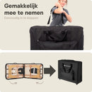 ZENGROWTH Massagetafel Gavia Zwart 71cm