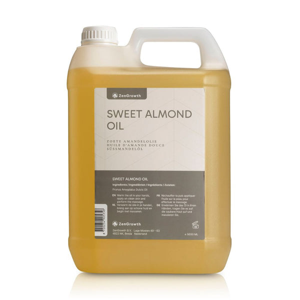 ZenGrowth 100% Natuurlijke Zoete Amandelolie 5l