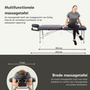 ZENGROWTH Massagetafel Artarmon II Marineblauw 71cm