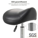 ZenGrowth Zadelkruk Zwart met chromen frame en voetring