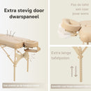 ZENGROWTH Massagetafel Belverde 2.0 Beige 71cm