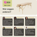 ZENGROWTH Massagetafel Belverde 2.0 Beige 71cm