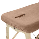 Tweedekans Set Badstof Hoeslaken Massagetafel Marineblauw + Zwart + Wit + Bruin