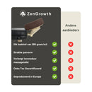 Badstof Hoofdsteunhoesje Chocoladebruin