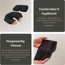 Zwarte Disposable Hoofdsteunhoezen Massagetafel 100 Stuks ZenGrowth