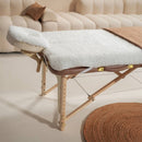 Fluffy Fleece Hoofdsteunhoesje Wit