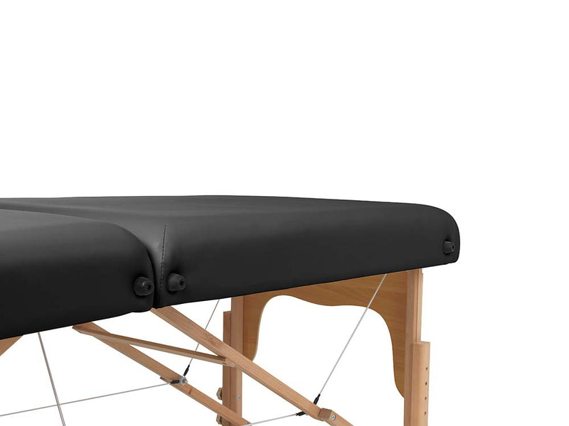 Tweedekans ZENGROWTH Massagetafel Gavia Zwart 70cm