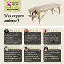 ZENGROWTH Massagetafel Gavia Beige 71cm