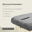 ZenGrowth Serenza microvezel hoeslaken met uitsparing grijs